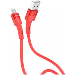 Hoco U82 Cool, USB Male la microUSB Male, 1.2 m, Red