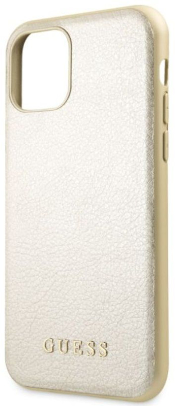 Guess Protectie pentru spate Leather Gold pentru iPhone 11 Pro Max