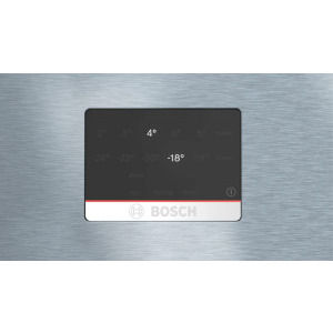Bosch KGN56XIDR, 508 L, No Frost, PerfectFit, Iluminare LED, Clasa D, 193 cm, Inox