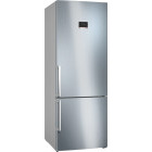 Combina frigorifica Bosch KGN56XIDR, 508 L, No Frost, PerfectFit, Iluminare LED, Clasa D, 193 cm, Inox