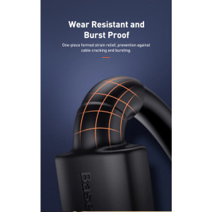 Baseus Cafule, HDMI Male - HDMI Male, v2.0, 2m, negru