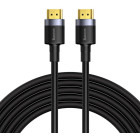 Cablu video Baseus Cafule, HDMI Male - HDMI Male, v2.0, 5m, negru