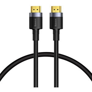 Cablu video Baseus Cafule, HDMI Male - HDMI Male, v2.0, 1m, negru