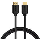 Cablu video Baseus HD 4K, HDMI Male - HDMI Male, v2.0, 1m, negru
