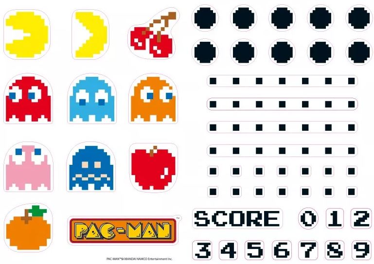 ABYStyle PAC-MAN - Characters & Maze Sticker