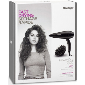 BaByliss D563DE, 2100W, Negru
