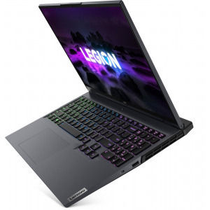 Lenovo Gaming 16'' Legion 5 Pro 16ACH6H, WQXGA IPS 165Hz G-Sync, Procesor AMD Ryzen™ 5 5600H (16M Cache, up to 4.2 GHz), 16GB DDR4, 1TB SSD, GeForce RTX 3060 6GB, No OS, Storm Grey