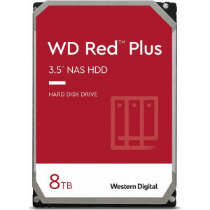 Hard disk WD Red Plus 8TB SATA-III 5640RPM 256MB - PC Garage