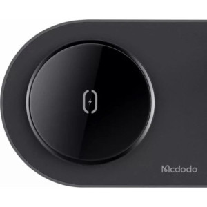 Mcdodo Trio Wireless Charging Pad pentru telefon / TWS / Apple Watch, 15W, Black