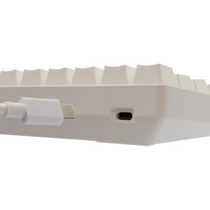 White Shark SHINOBI v2, RGB, BLUE OUTEMU Switch, Alb