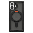 UAG Capac Protectie Spate Plasma XTE MagSafe Black/Pop Orange pentru iPhone 17