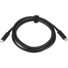 Cablu de date / adaptor Lenovo 4X90Q59480, USB-C Male la USB-C Male, 60 W, 2 m, Black