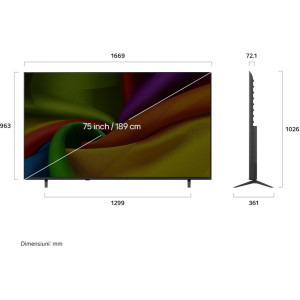 LG Smart TV 75NU850B3LA Seria NU85 189cm 4K UHD HDR