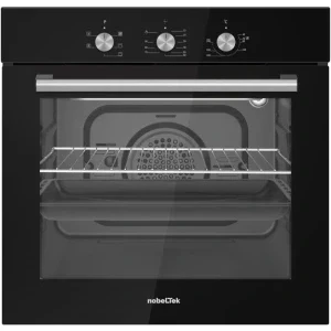 NobelTek NBIO-614BK-1, Electric, 56 L, Grill, Clasa A, Negru
