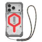 UAG Capac Protectie Spate Pathfinder Clear MagSafe Active Lava Lanyard pentru iPhone 17 Pro / 18 Pro