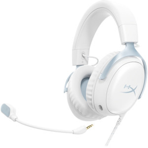 HyperX Cloud III, Alb/Albastru