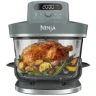 Ninja Friteuza cu aer cald portabila CRISPi Pro XL AS101EUGY, 2050W, 5.7 L / 2.3L, Verde