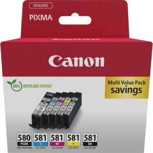 Canon Cartus PGI-580 + CLI-581 Multi Pack