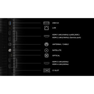 TCL Smart TV QD-MiniLED 65P8L Seria P8L 164cm 4K UHD HDR