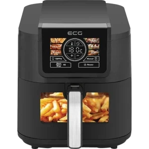 ECG Friteuza cu aer cald Slim Fry AF 8020, 1700W, 8L, Negru