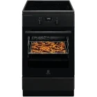 Electrolux LKI564267K, Electric, Inductie, 4 zone de gatit, SteamBake, Autocuratare catalitica, Timer, Grill, AirFry, Clasa A, 50 cm, Negru