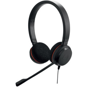 Jabra On-Ear, Evolve 20, Office/Call center, USB-C/USB-A Black