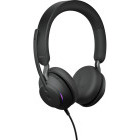 Jabra On-Ear, Evolve2 40 SE USB-C/USB-A Black