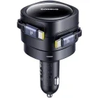 Baseus Enjoyment Max, 1x USB-C, 1x Lightning, 60 W, 2x Cabluri integrate, Black