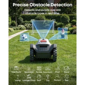 eufy Robot de tuns iarba cu acumulator Solo C15