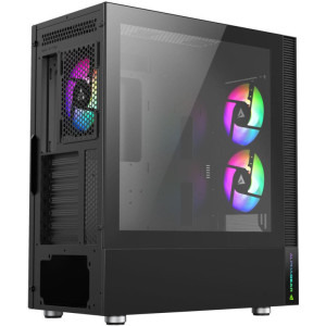 Gaming BALAUR Plus Esports Edition, Intel i5-14400F 2.5GHz, 16GB DDR5, 500GB SSD, RTX 5060 8GB GDDR7, Iluminare RGB