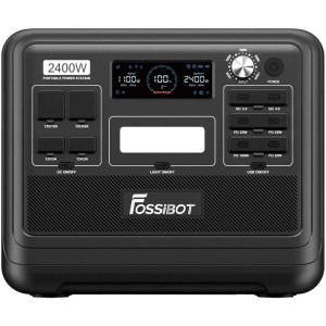 Fossibot Statie de alimentare portabila F2400, 2048 Wh, 2400 W, LiFePO4