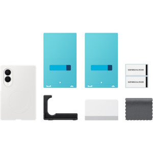 Samsung Protectie pentru spate Silicone Magnet Cream pentru Galaxy Z Fold 8