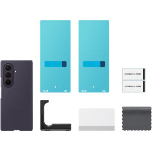 Samsung Protectie pentru spate Silicone Magnet Violet Shadow pentru Galaxy Z Fold 8 Ultra