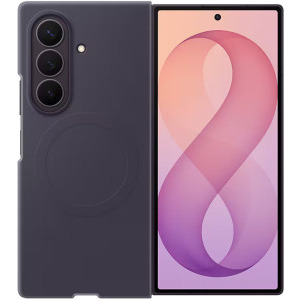 Samsung Protectie pentru spate Silicone Magnet Violet Shadow pentru Galaxy Z Fold 8 Ultra