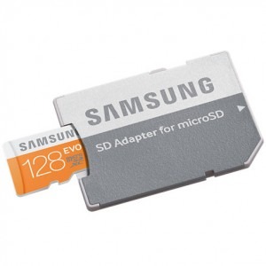 Samsung Micro SDXC EVO UHS-I Class 10 128GB + Adaptor SD