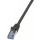 Cablu retea Logilink PrimeLine CAT6a Patch Cable S/FTP 10G 1m black