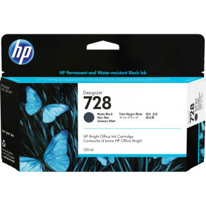 HP Cartus 728 130 ml Matte Black