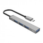 Hub USB Orico AH-13, USB 3.0 gri