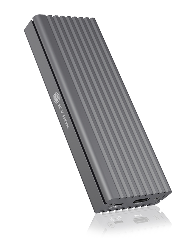 Rack Icy Box IB-1817M-C31 M.2 NVMe, USB 3.1 Type-C, Grey