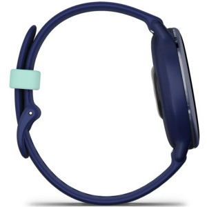 Garmin Vivoactive 5, GPS, 42mm, curea silicon, Metallic Navy/Navy