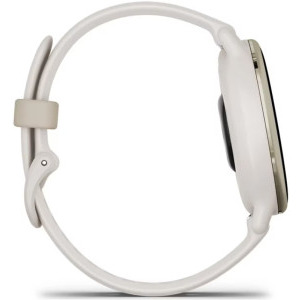 Garmin Vivoactive 5, GPS, 42mm, curea silicon, Cream Gold/Ivory