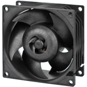 Ventilator / radiator ARCTIC AC S8038-7K Black PWM 80mm, 4-pack