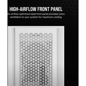 Corsair 5000D Core Airflow Tempered Glass White