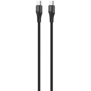 Cablu periferice Serioux USB-C Male la USB-C Male, 1 m, Negru