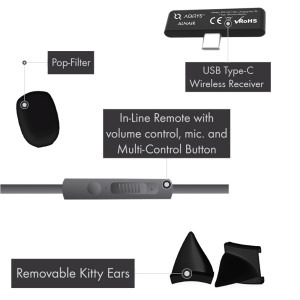 AQIRYS Alnair Wireless Black