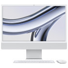 All-In-One PC Apple iMac 24 inch 4.5K Retina, Apple M3, 8GB RAM, 256GB SSD, 8 core GPU, macOS Sonoma, INT keyboard, Silver