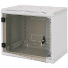 TRITON RBA-12-AS6-CAX-A1 12U, Wall mount, 600 mm, Glass door, Panouri laterale fixe, Gri