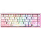 Tastatura Gaming Havit KB874L Rainbow Red Switch Mecanica Pink