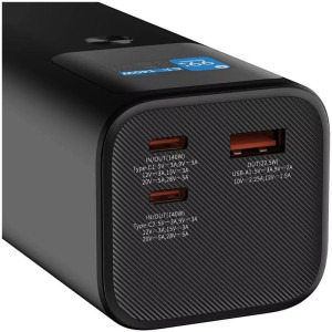 Canyon PB-2010 27000 mAh, 1x USB, 2x USB-C, Power Delivery 140W, posibilitate incarcare laptop