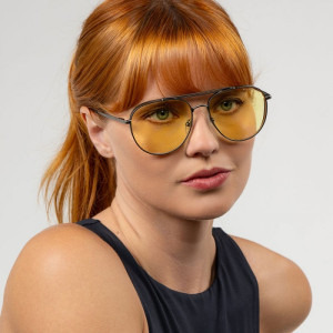 Gunnar Fallout Brotherhood of Steel Gunmetal Amber